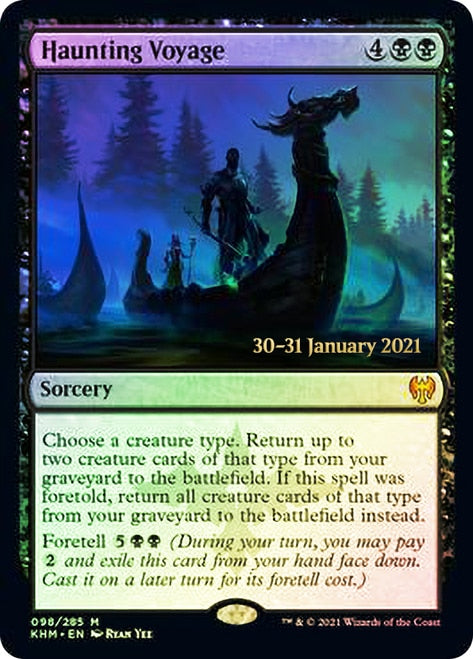 Haunting Voyage [Kaldheim Prerelease Promos] | Gamers Paradise