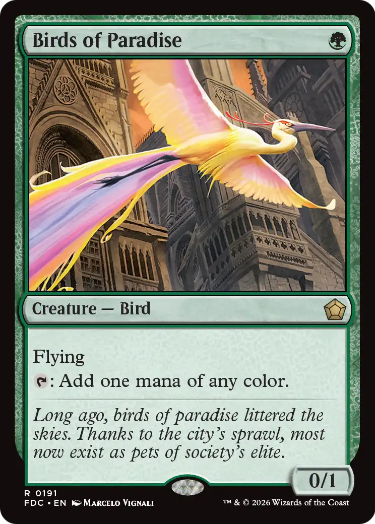 Birds of Paradise [Foundations Commander] | Gamers Paradise