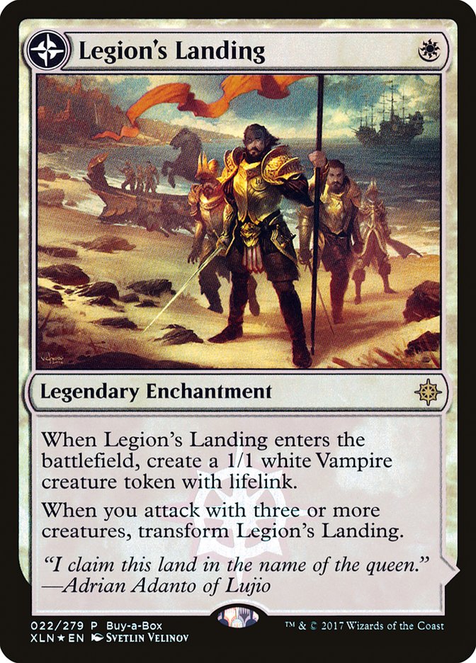 Legion's Landing // Adanto, the First Fort (Buy-A-Box) [Ixalan Treasure Chest] | Gamers Paradise