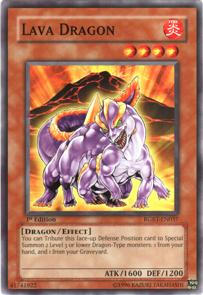 Lava Dragon [RGBT-EN037] Common | Gamers Paradise