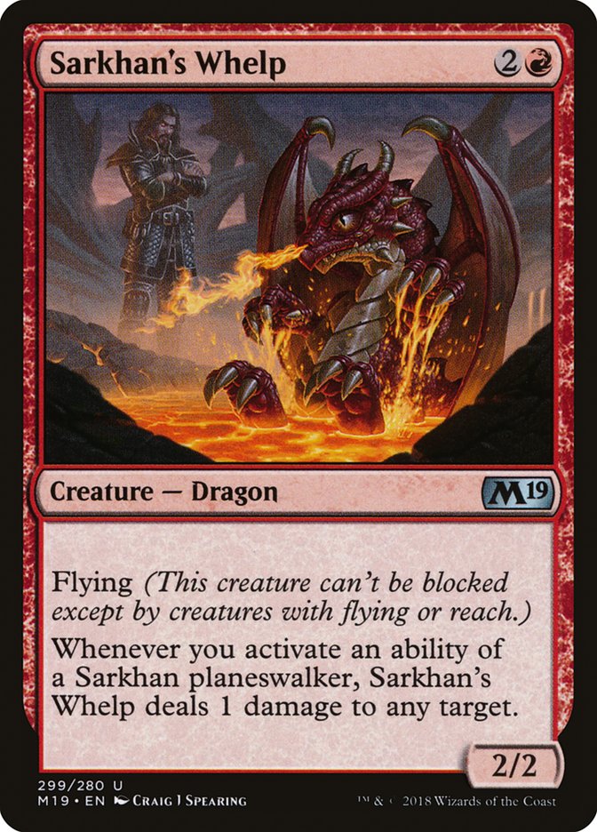 Sarkhan's Whelp [Core Set 2019] | Gamers Paradise