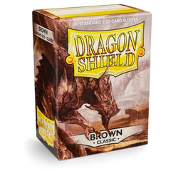 Dragon Shield: Standard 100ct Sleeves - Brown (Classic) | Gamers Paradise