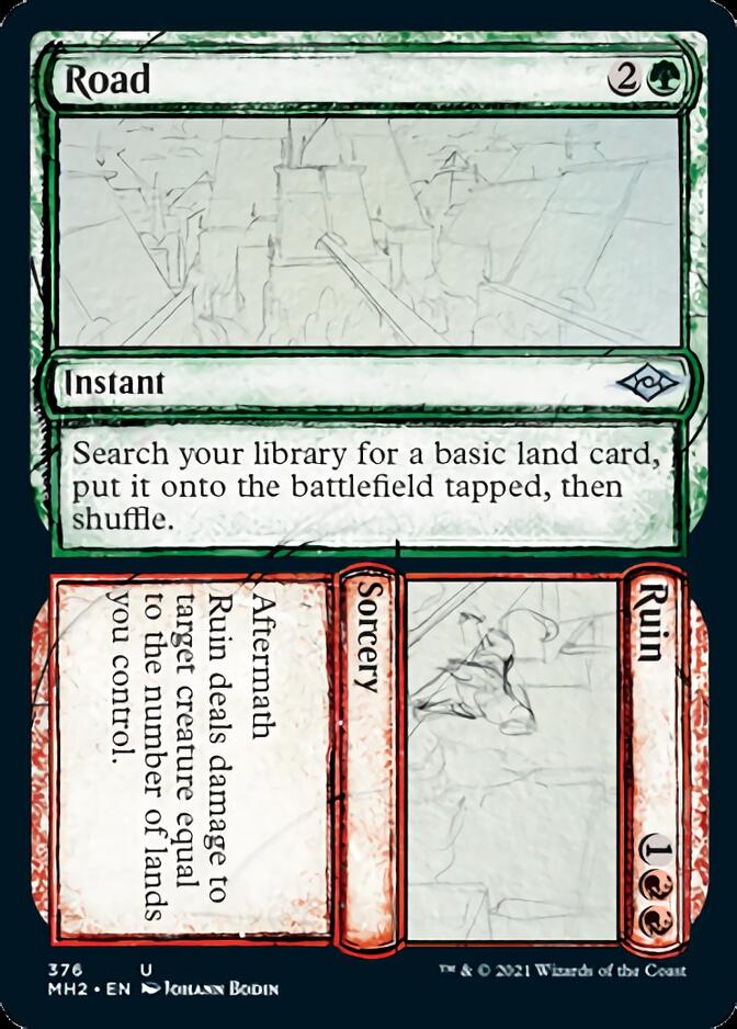 Road // Ruin (Sketch) [Modern Horizons 2] | Gamers Paradise