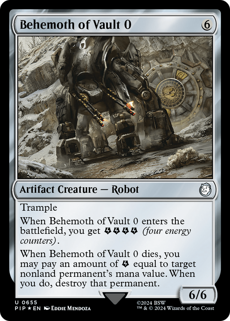 Behemoth of Vault 0 (Surge Foil) [Fallout] | Gamers Paradise