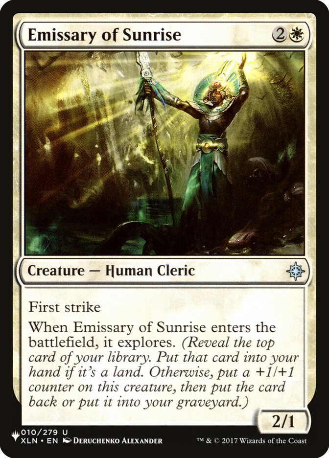 Emissary of Sunrise [The List] | Gamers Paradise