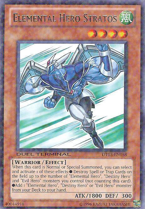 Elemental Hero Stratos [DT03-EN058] Rare | Gamers Paradise