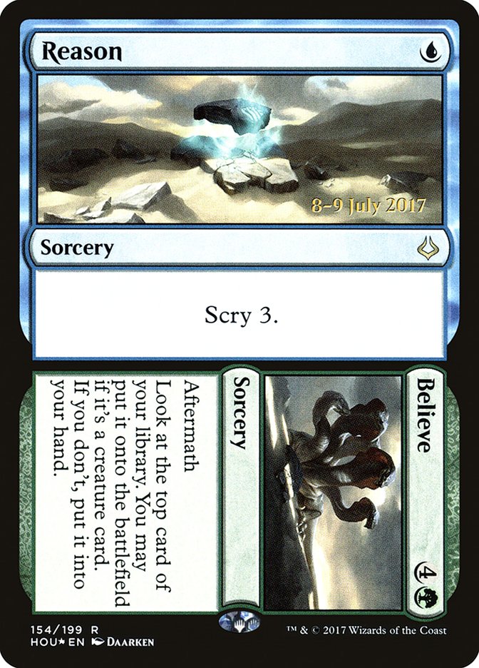 Reason // Believe [Hour of Devastation Prerelease Promos] | Gamers Paradise