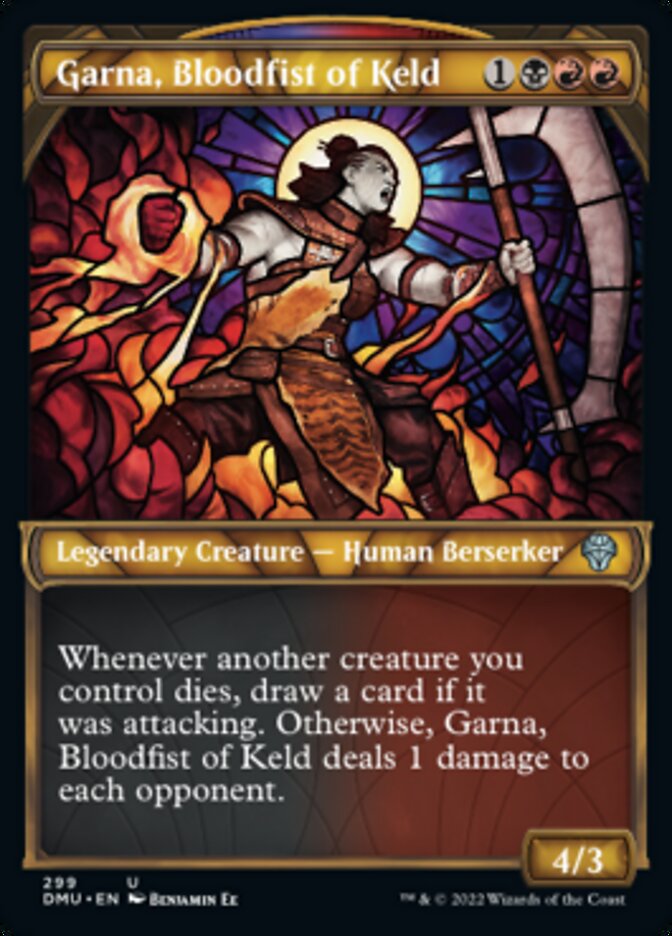 Garna, Bloodfist of Keld (Showcase) [Dominaria United] | Gamers Paradise