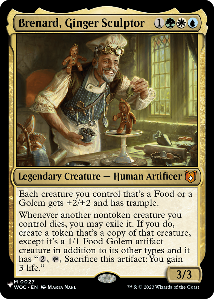 Brenard, Ginger Sculptor (WOC) [The List] | Gamers Paradise