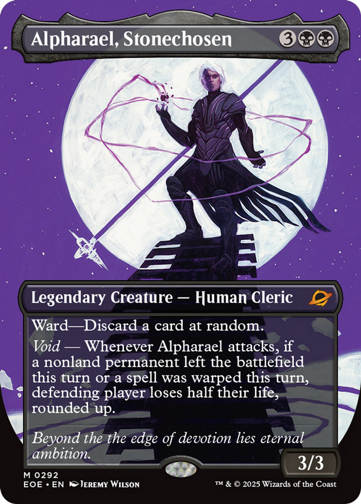 Alpharael, Stonechosen (Borderless) [Edge of Eternities] | Gamers Paradise