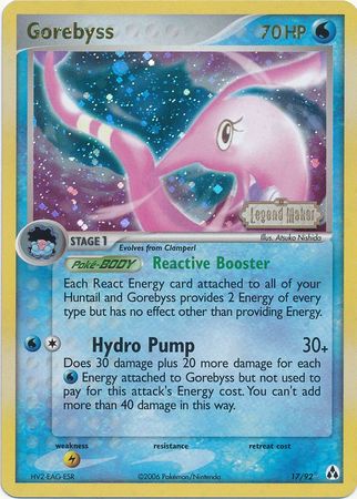 Gorebyss (17/92) (Stamped) [EX: Legend Maker] | Gamers Paradise