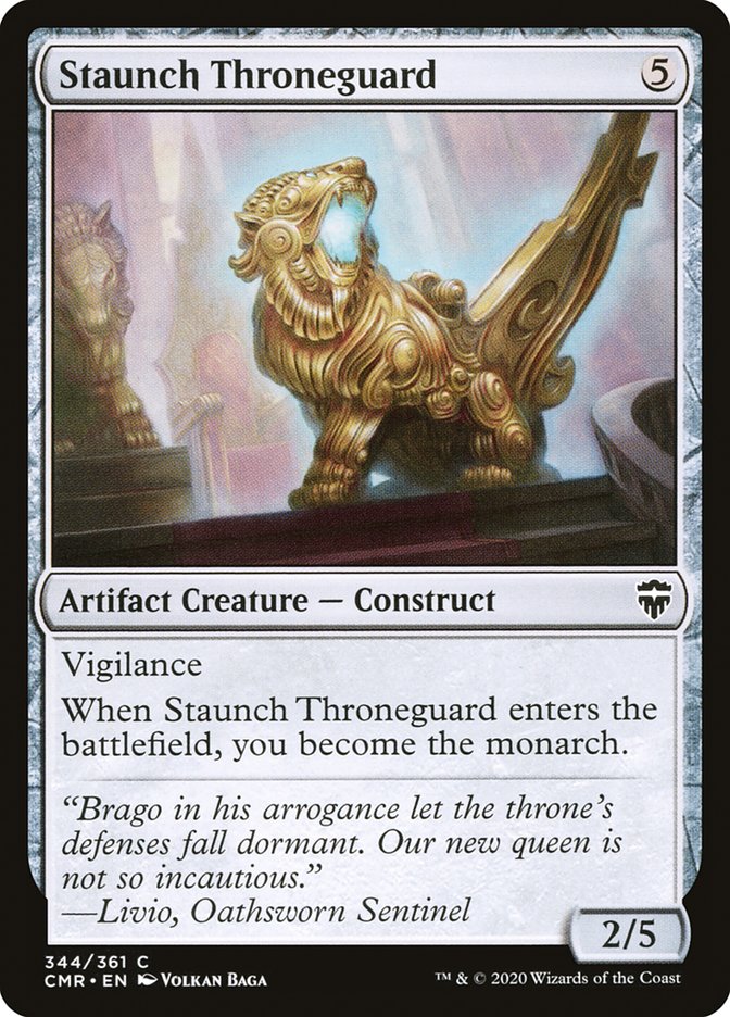 Staunch Throneguard [Commander Legends] | Gamers Paradise