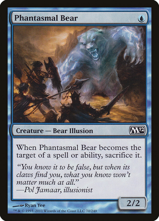 Phantasmal Bear [Magic 2012] | Gamers Paradise