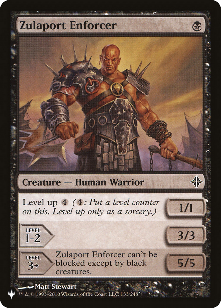 Zulaport Enforcer [The List Reprints] | Gamers Paradise