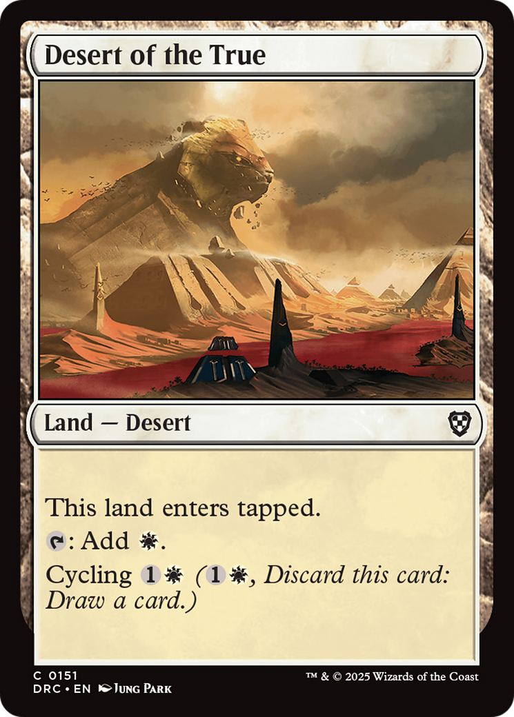 Desert of the True [Aetherdrift Commander] | Gamers Paradise