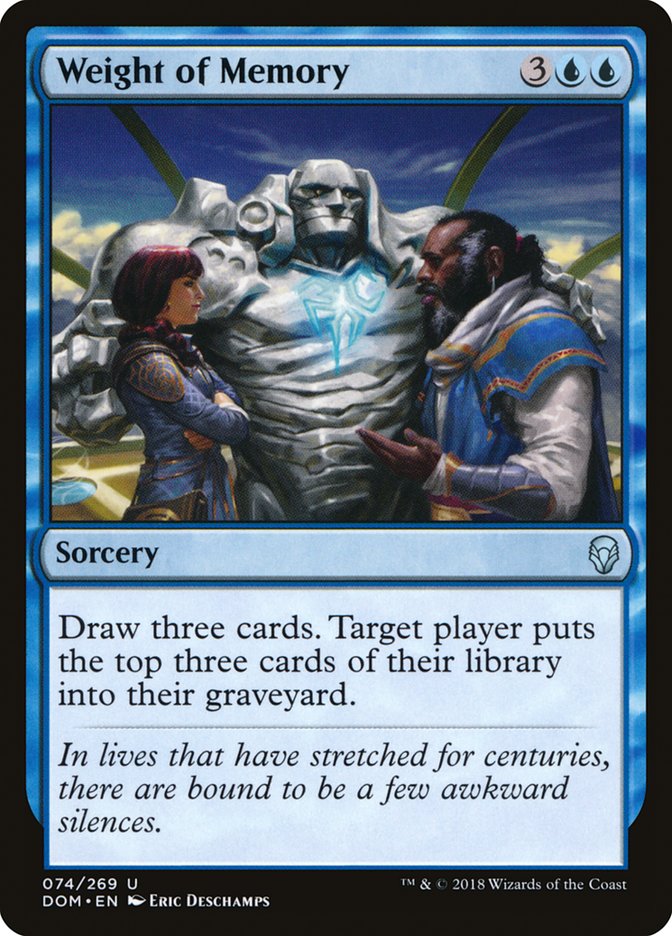 Weight of Memory [Dominaria] | Gamers Paradise