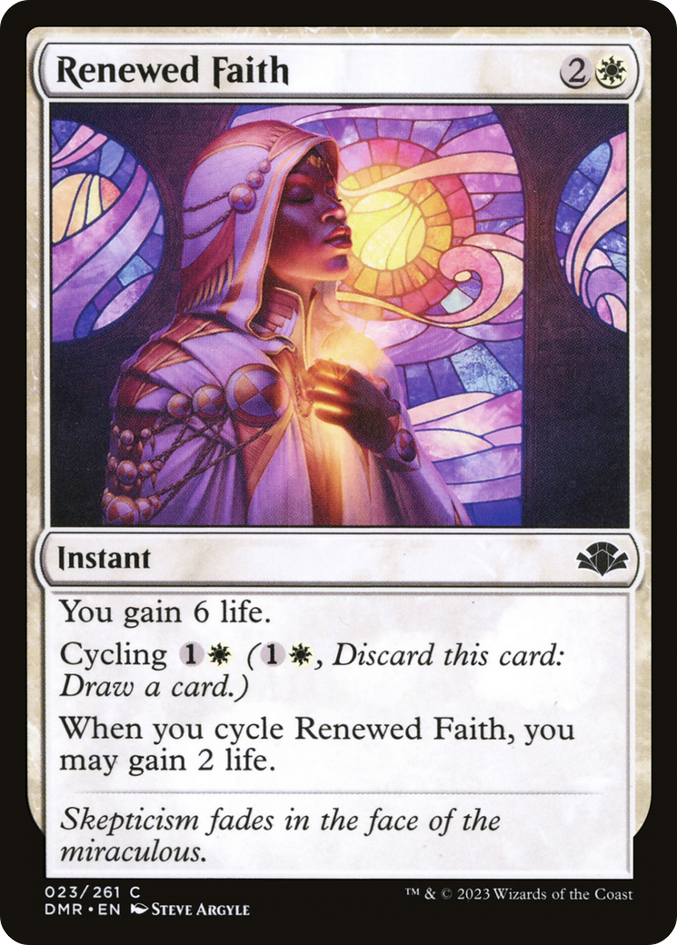 Renewed Faith [Dominaria Remastered] | Gamers Paradise