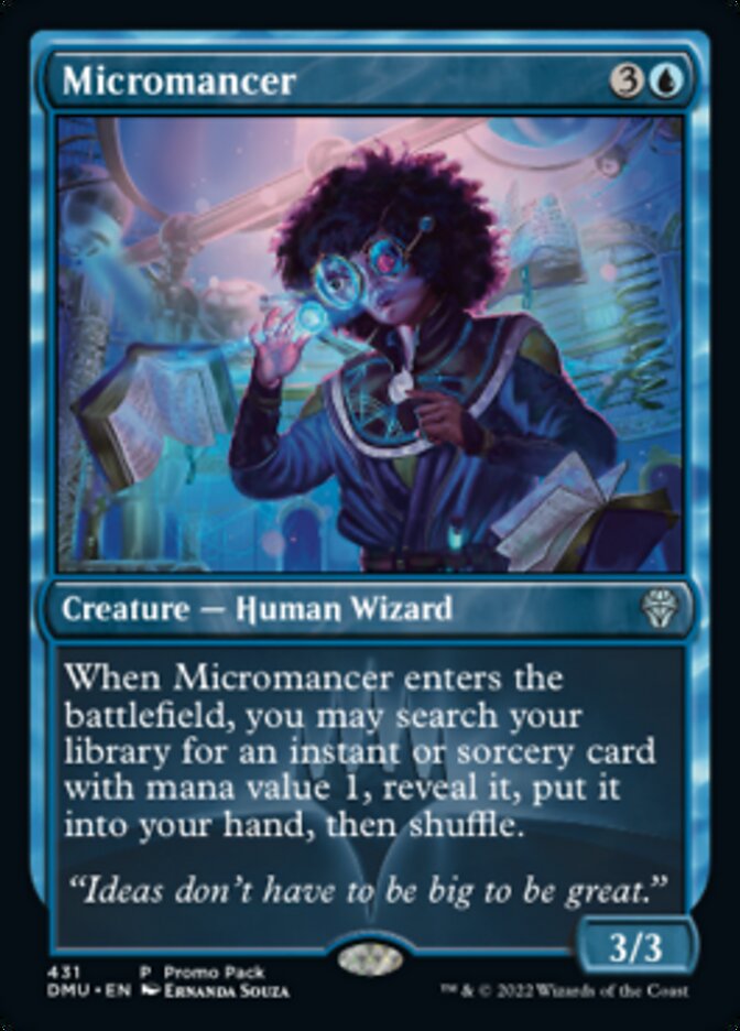 Micromancer (Promo Pack) [Dominaria United Promos] | Gamers Paradise