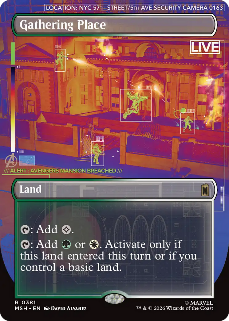 Gathering Place (Borderless) [Marvel Super Heroes] | Gamers Paradise