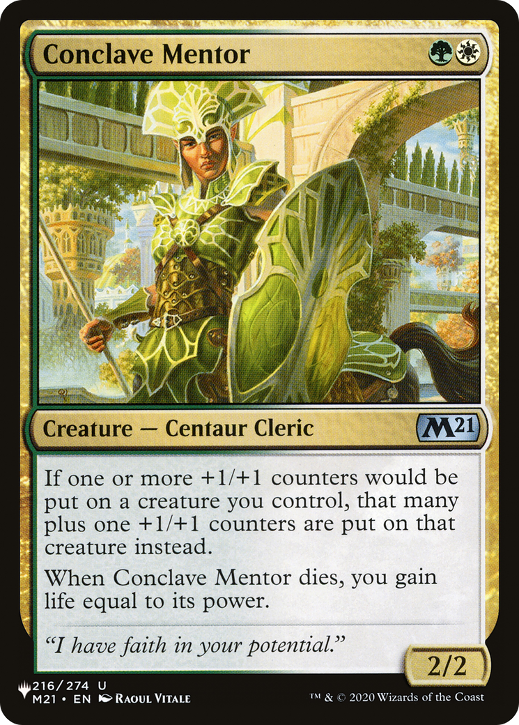 Conclave Mentor [The List Reprints] | Gamers Paradise