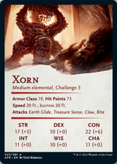 Xorn Art Card [Dungeons & Dragons: Adventures in the Forgotten Realms Art Series] | Gamers Paradise