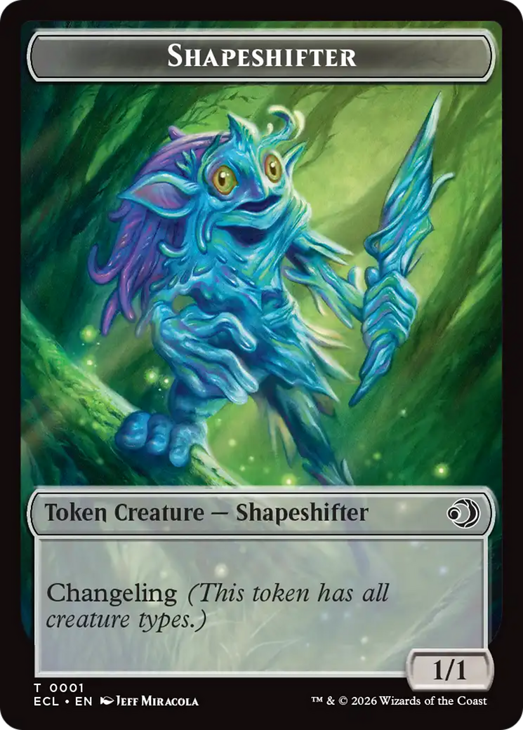 Shapeshifter // Map Double-Sided Token [Lorwyn Eclipsed Tokens] | Gamers Paradise