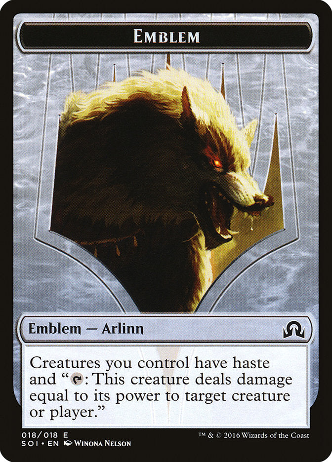 Arlinn Kord Emblem [Shadows over Innistrad Tokens] | Gamers Paradise
