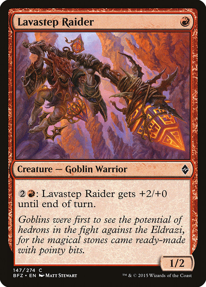 Lavastep Raider [Battle for Zendikar] | Gamers Paradise