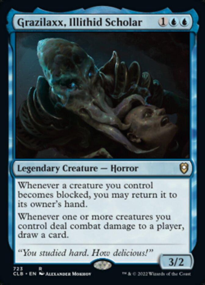 Grazilaxx, Illithid Scholar [Commander Legends: Battle for Baldur's Gate] | Gamers Paradise