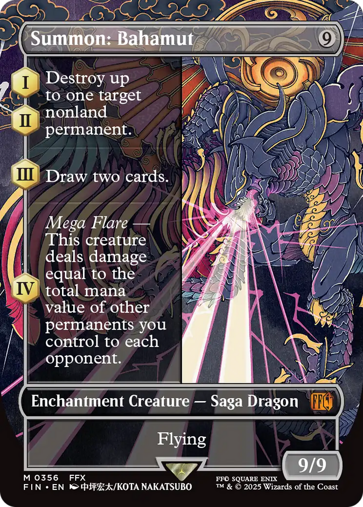 Summon: Bahamut (Borderless) [FINAL FANTASY] | Gamers Paradise