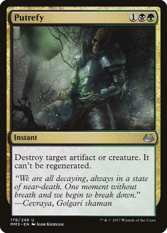 Putrefy [Modern Masters 2017] | Gamers Paradise