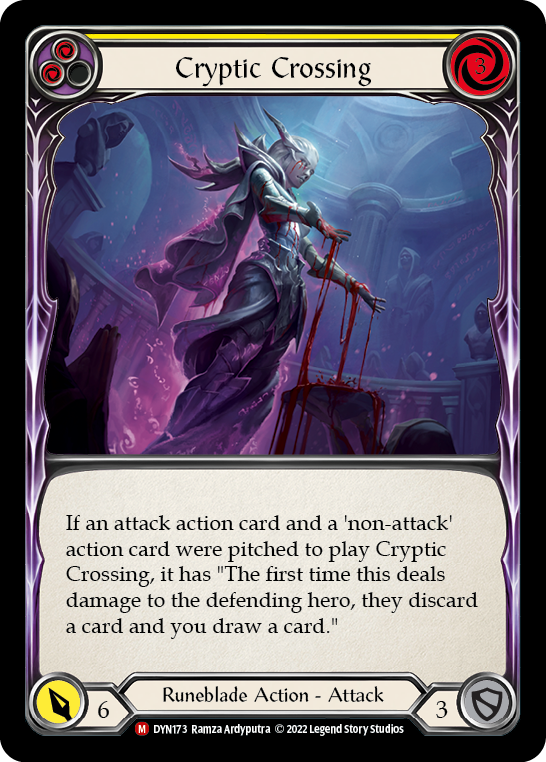 Cryptic Crossing [DYN173] (Dynasty)  Rainbow Foil | Gamers Paradise