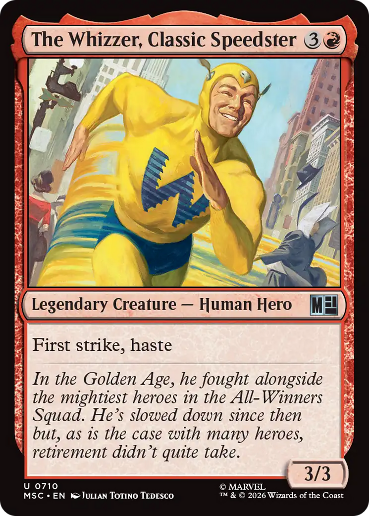 The Whizzer, Classic Speedster [Marvel Super Heroes Commander] | Gamers Paradise