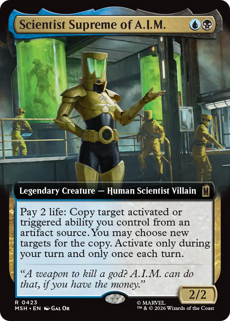 Scientist Supreme of A.I.M. (Extended Art) [Marvel Super Heroes] | Gamers Paradise