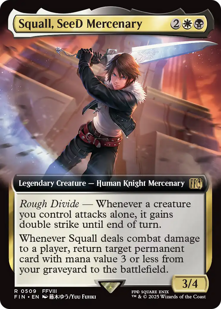 Squall, SeeD Mercenary (Extended Art) [FINAL FANTASY] | Gamers Paradise