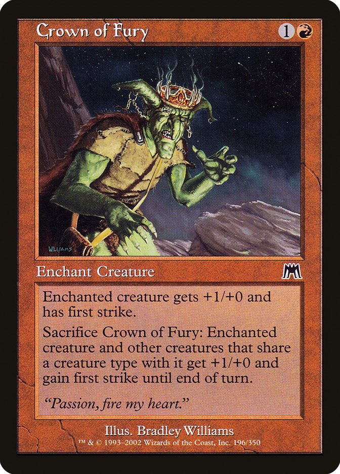 Crown of Fury [Onslaught] | Gamers Paradise