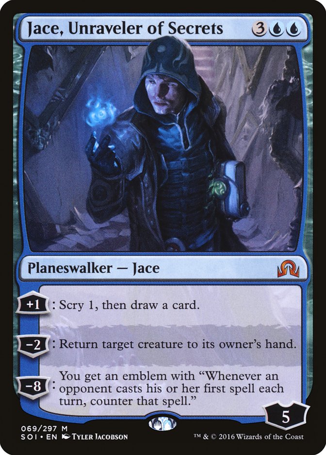 Jace, Unraveler of Secrets [Shadows over Innistrad] | Gamers Paradise