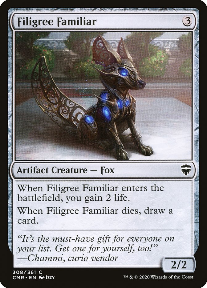 Filigree Familiar [Commander Legends] | Gamers Paradise