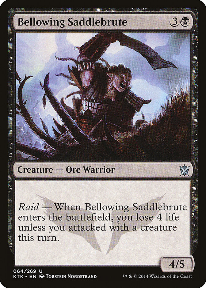 Bellowing Saddlebrute [Khans of Tarkir] | Gamers Paradise