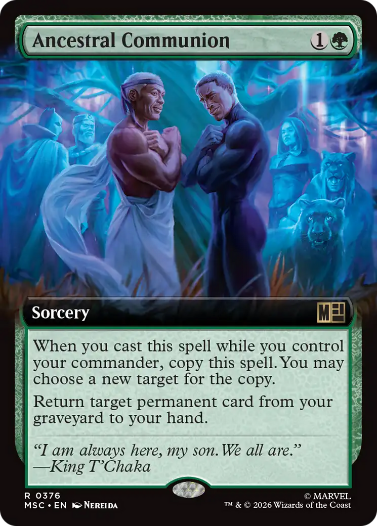 Ancestral Communion (Extended Art) [Marvel Super Heroes Commander] | Gamers Paradise