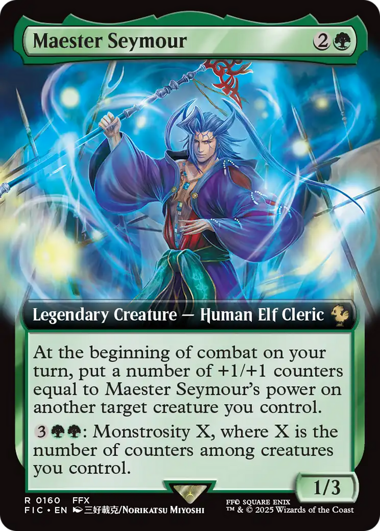Maester Seymour (Extended Art) [FINAL FANTASY Commander] | Gamers Paradise