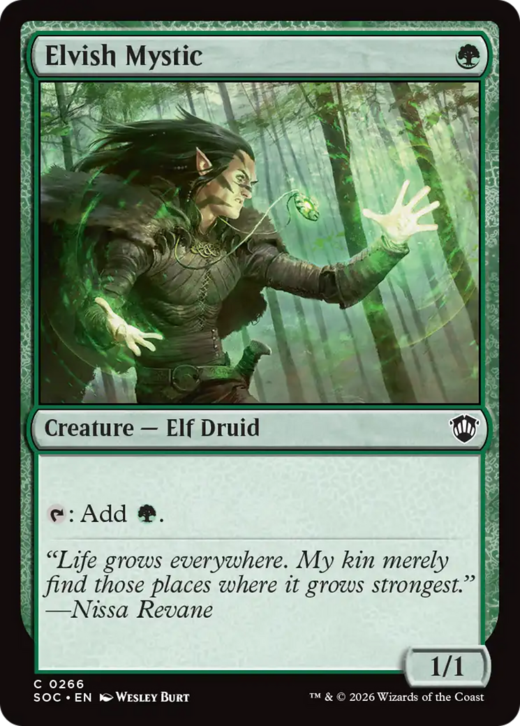 Elvish Mystic [Secrets of Strixhaven Commander] | Gamers Paradise