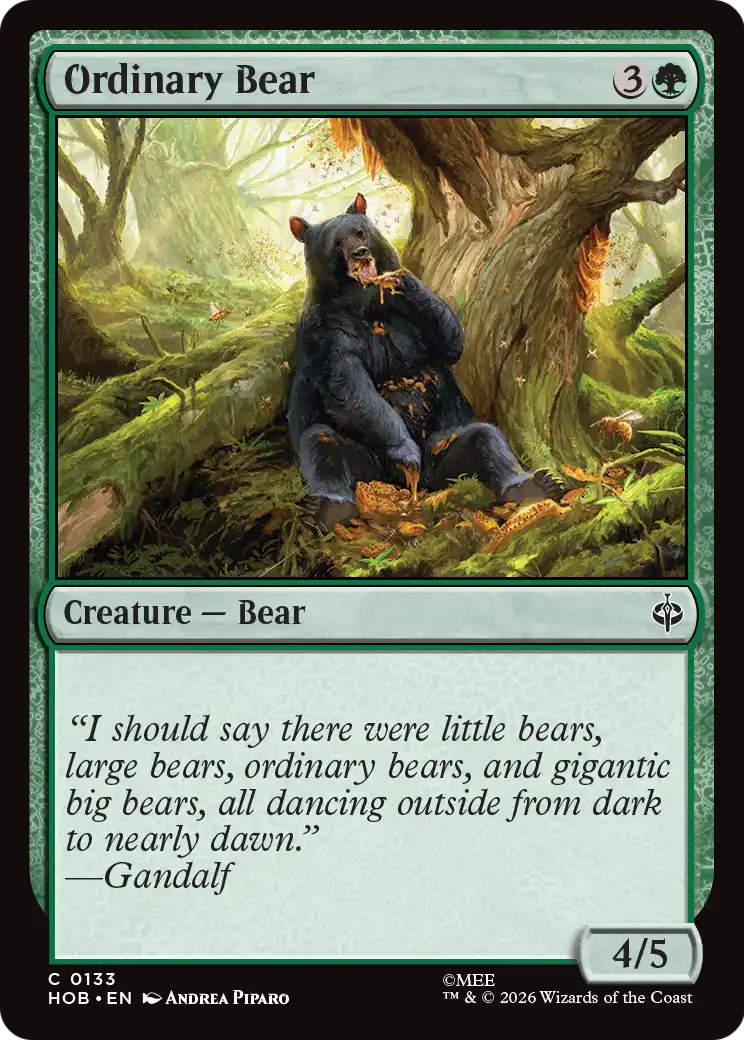 Ordinary Bear [The Hobbit] | Gamers Paradise