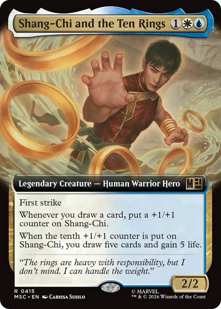 Shang-Chi and the Ten Rings (Extended Art) [Marvel Super Heroes Commander] | Gamers Paradise