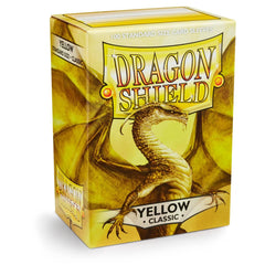 Dragon Shield: Standard 100ct Sleeves - Yellow (Classic) | Gamers Paradise