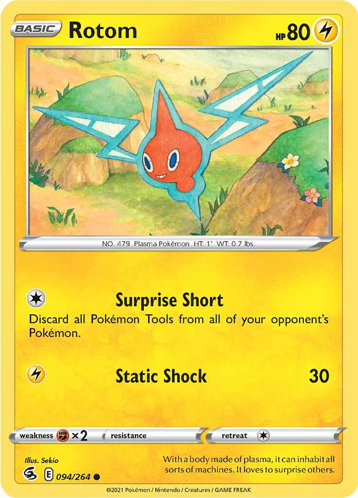 Rotom (094/264) [Sword & Shield: Fusion Strike] | Gamers Paradise