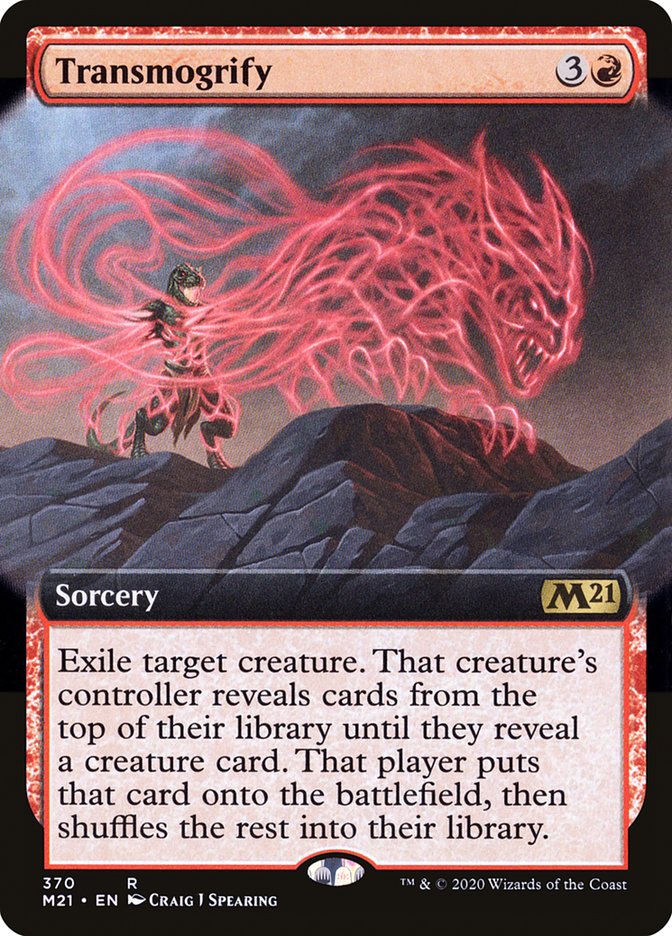 Transmogrify (Extended Art) [Core Set 2021] | Gamers Paradise