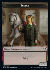 Soldier // Insect Double-Sided Token [Dominaria United Tokens] | Gamers Paradise