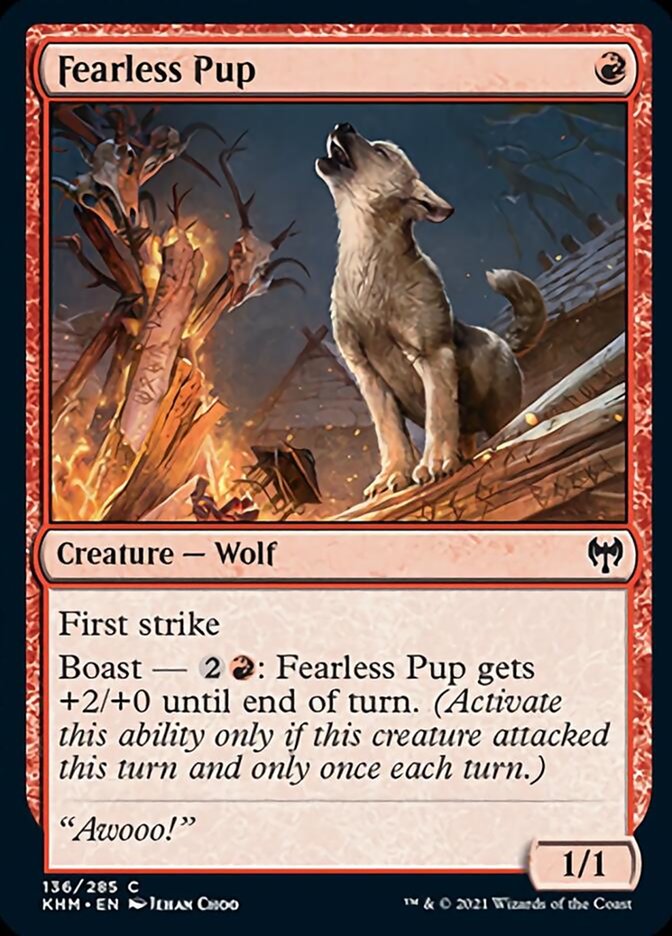 Fearless Pup [Kaldheim] | Gamers Paradise
