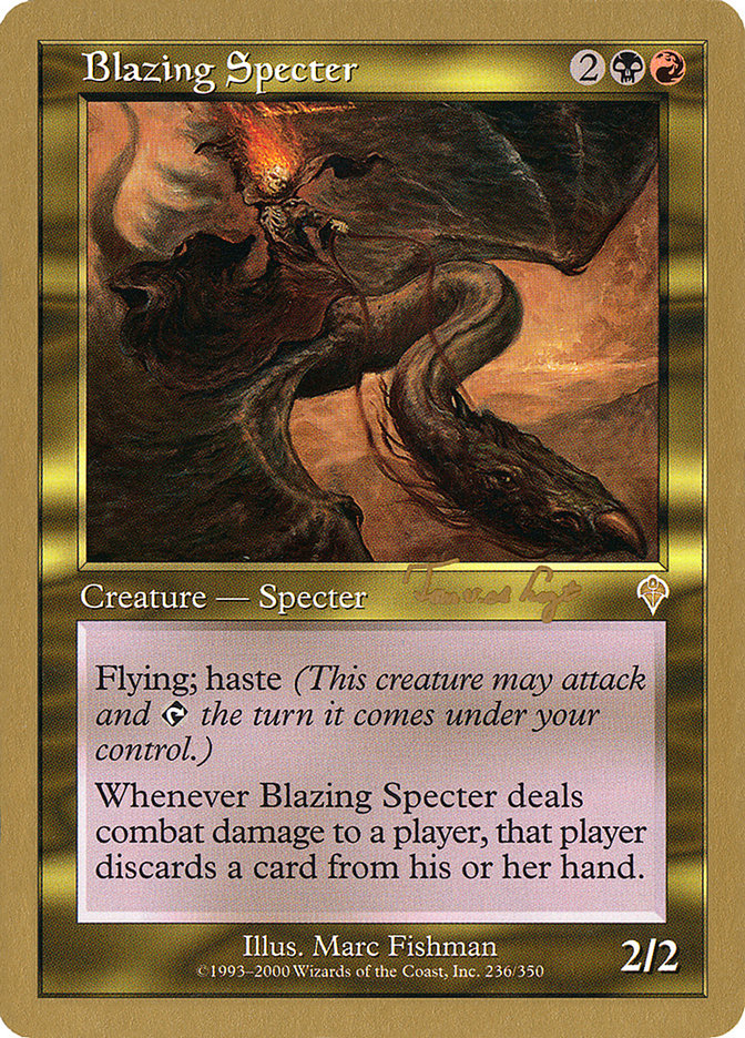 Blazing Specter (Tom van de Logt) [World Championship Decks 2001] | Gamers Paradise